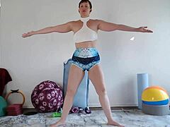 Yoga with a fetish twist