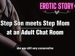 Step-mom and step-son's erotic chat