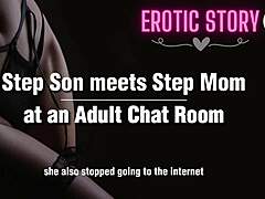 Step-mom and step-son's erotic chat