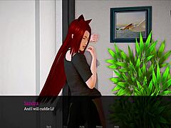 Redhead MILF's erotic visual novel journey