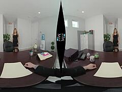 Kayla Kayden's office surprise in action