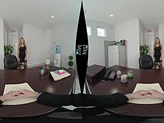 Kayla Kayden's office surprise in action