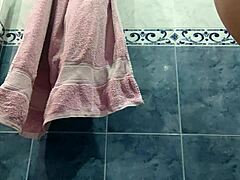 Mother-in-law caught on camera urinating in the house