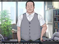 Cheating wife caught in visual novel