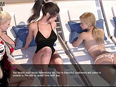 Mature beauty Kate's sensual game playthrough