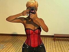 3D animated Ebony mom gets naughty in Where the heart is