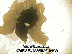 3D anime nurse gets naughty