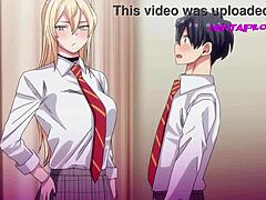 Cartoon sex with horny classmates