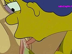 Marge gets a wet pounding