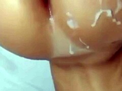 Squirting Latina gets intense pounding