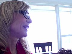 Intimate lesbian sex with Nina Hartley