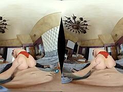 MILF Elle Croe in VR fun