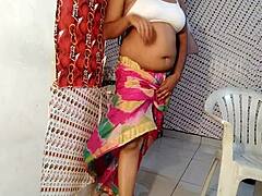 Indian wife's passionate cam session