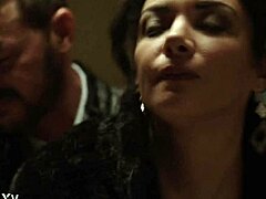 Lingerie-clad Arab MILF tortured