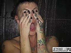 Jezebelle Bond's big bust shower show