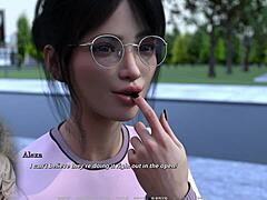 VR game: Watch babe perform oral