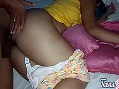 Hispanic MILF's stepdaughter hijastra desires