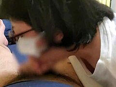 Japanese wife enjoys oral sex