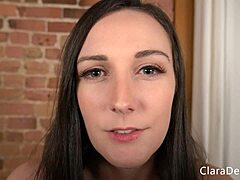 Clara Dee's Cum on Face JOI