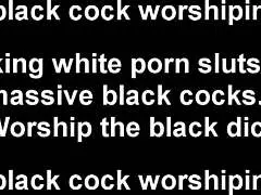 Interracial sex with big black cock