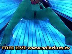 Voyeuristic pleasure with oily mature woman