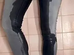 Pathetic low-class actresses in wet scenes