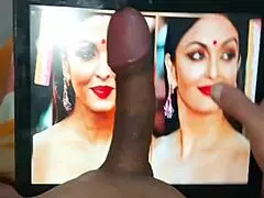 Aishwarya Rai's big cock cumshot