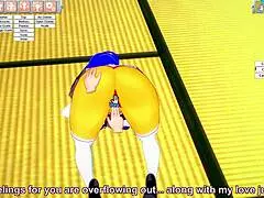 Marge Simpson's big ass getting fucked in parody