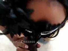 Black Mama Blowjob Facial Cumshot