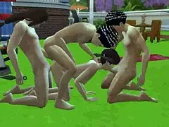 Tenten gangbanged in Naruto hentai