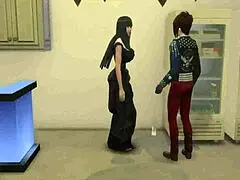 Hinata's secret crush at the wedding party turns into steamy cheating