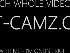 Very hot webcam girl teases with wild moves