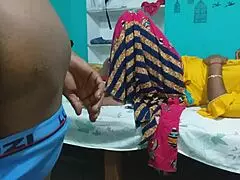 Pampa in yellow dress gets hardcore massage leading to pussy fucking and blowjob.