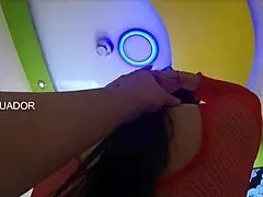 Giving my stepson a sloppy blowjob 😏