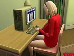 Master Roshi fucks Sakura's ass hard!