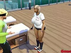 boruto trains fat students with anal and oral sex cumming on faces and tits