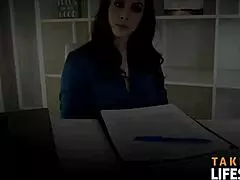 Chanel Preston berikan pengalaman teman wanita intens dengan titty fuck dan blowjob