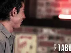 Lauren Phillips and Quinton James in hardcore POV blowjob with big tits and ass.