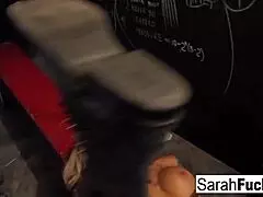 i gave don whoe a slopy blowjob, then lisa rivera got a huge facal, her natural tits bouncing