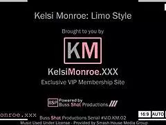 kelsi monroe limo solo preview full hd undressing